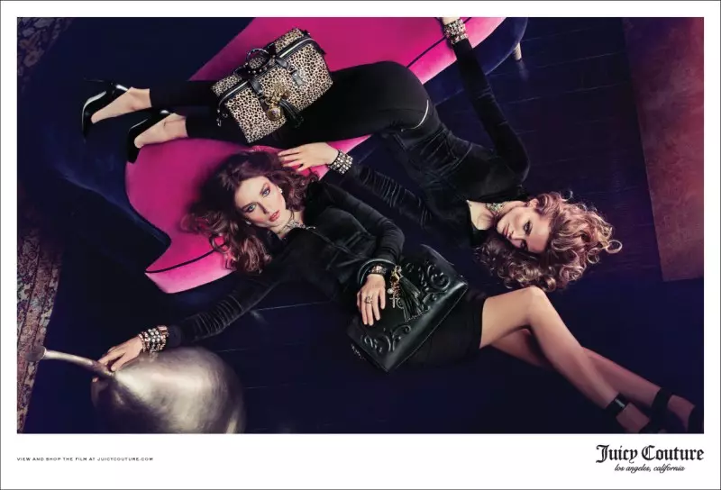 Découvrez la campagne complète de l'automne 2013 de Juicy Couture avec Edita et Andreea