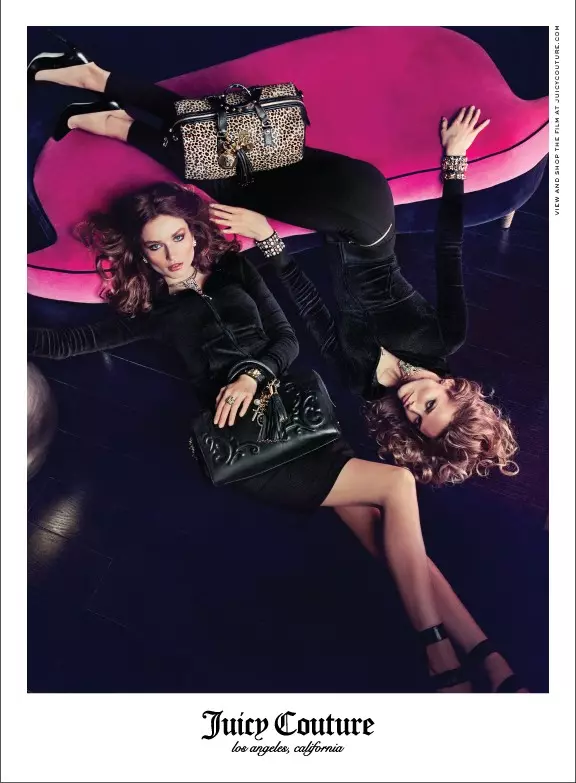 Découvrez la campagne complète de l'automne 2013 de Juicy Couture avec Edita et Andreea