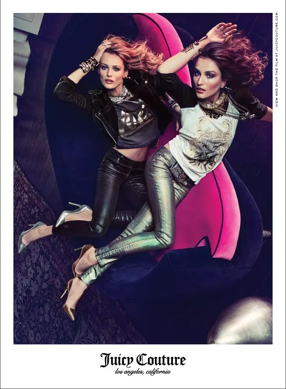 Guarda la campagna completa per l'autunno 2013 di Juicy Couture con Edita e Andreea