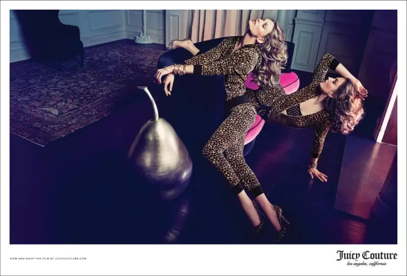 Bekijk Juicy Couture's complete herfstcampagne 2013 met Edita en Andreea