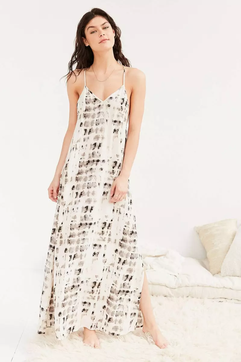 Out From Under Tie-Dyed Maxi Slip Dress