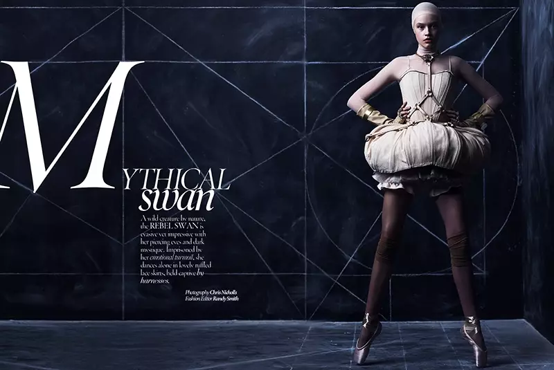 Chris Nicholls captura l'estil de ballet atrevit per a la revista Dress to Kill