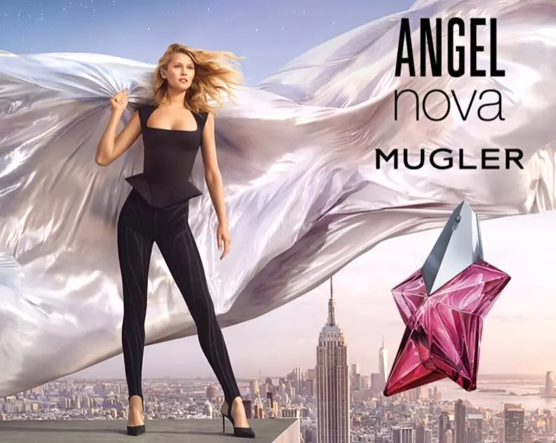 Toni Garrn Mugler Angel Nova Fragrance Campaign