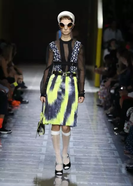 Prada, 2019년 봄에 복고풍 디자인 선보여