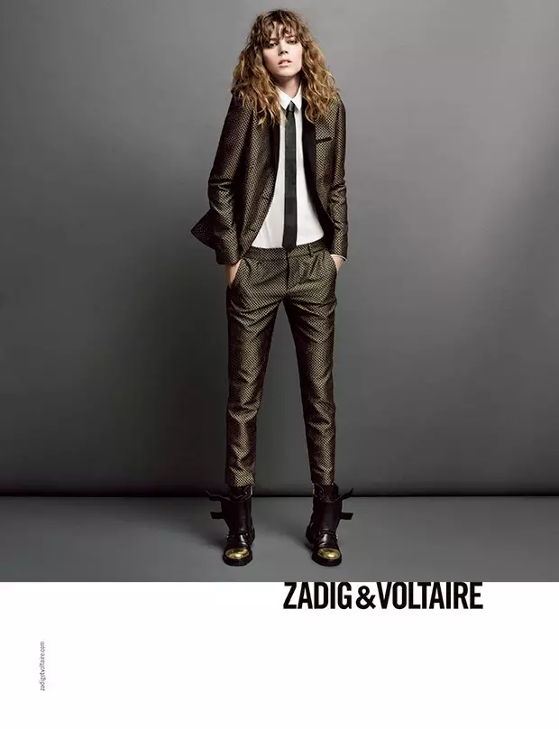 តារា Freja Beha Erichsen ក្នុង Zadig & Voltaire Fall 2013 Ads