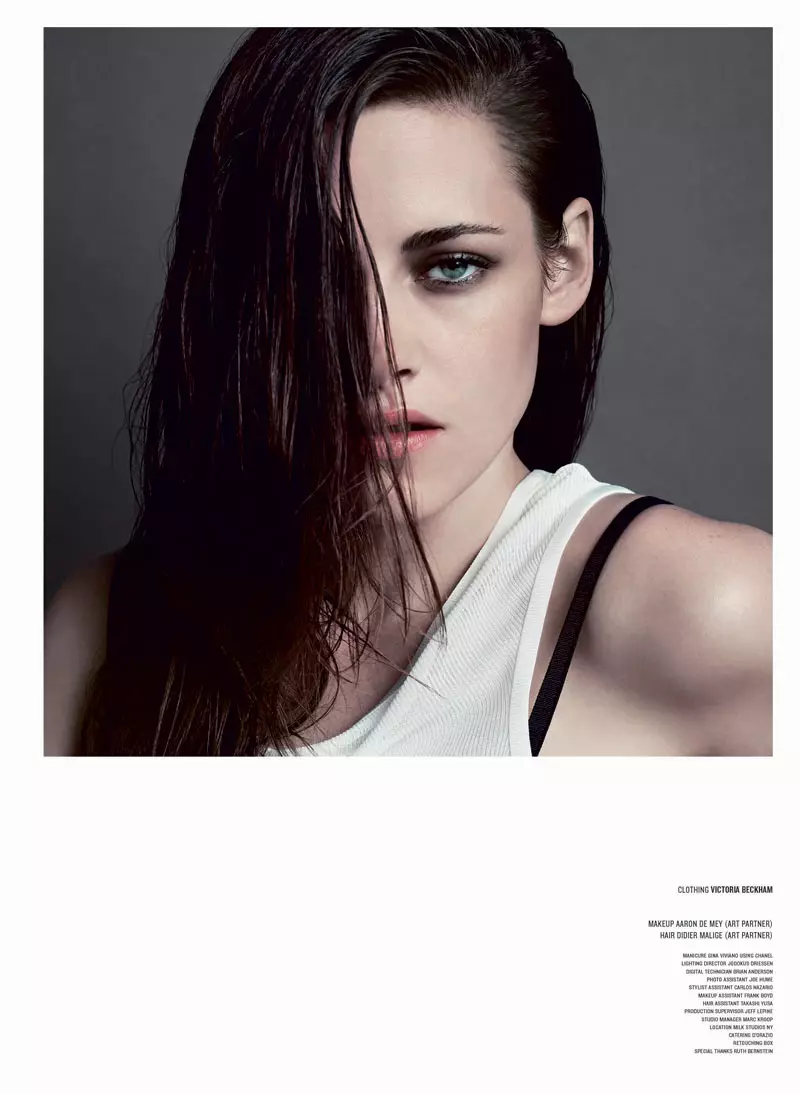 Kristen Stewart Anomiririra Inez naVinoodh muKavha Shoot yeV Magazine #81