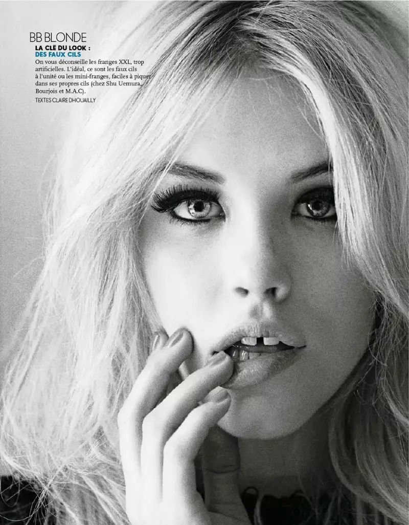 Ashley Smith ialah An American Beauty untuk Elle France Shoot Gemma Booth