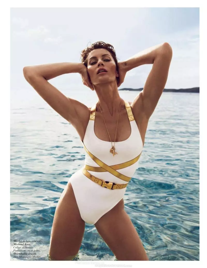 Gisele Bundchen stebina „Inez & Vinoodh“ žurnalo „Vogue Paris“ birželio–liepos mėn.