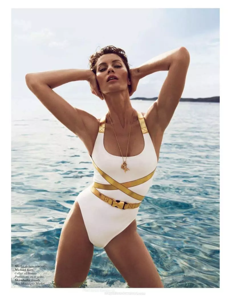 Gisele Bundchen Wows dina Vogue Paris 'Juni-Juli Isu ku Inez & Vinoodh