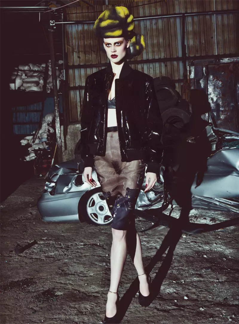 Givenchy a l'entrevista juny/juliol de 2011 de Steven Klein