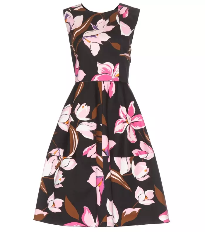 Salvatore Ferragamo Printed Cotton Dress