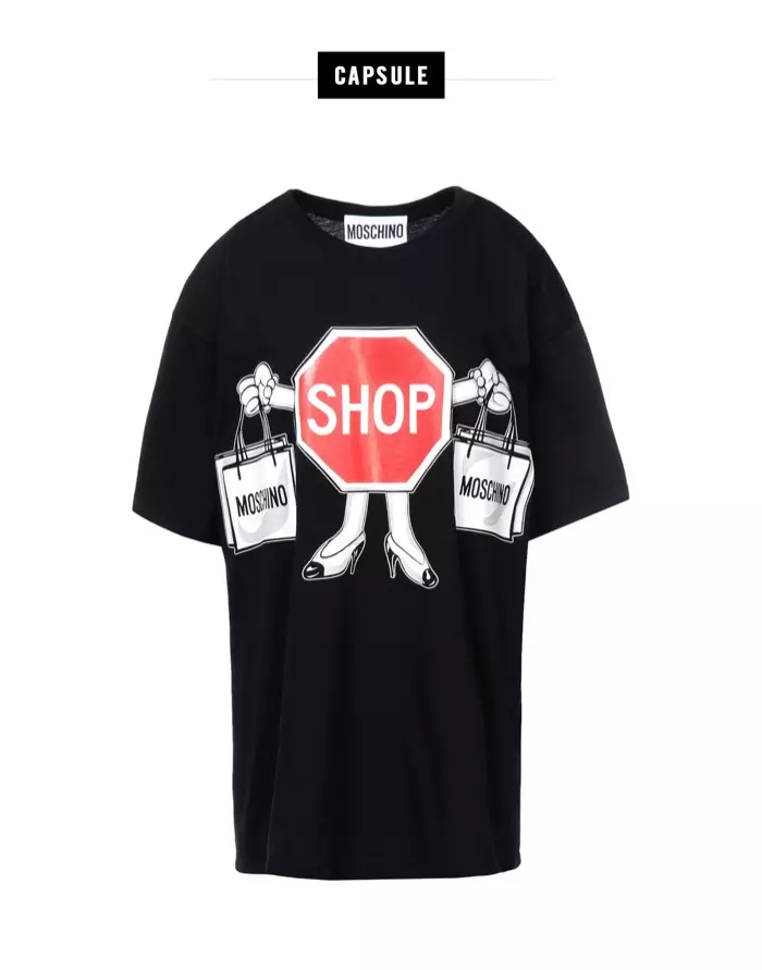 Moschino дүкенінің футболкасы