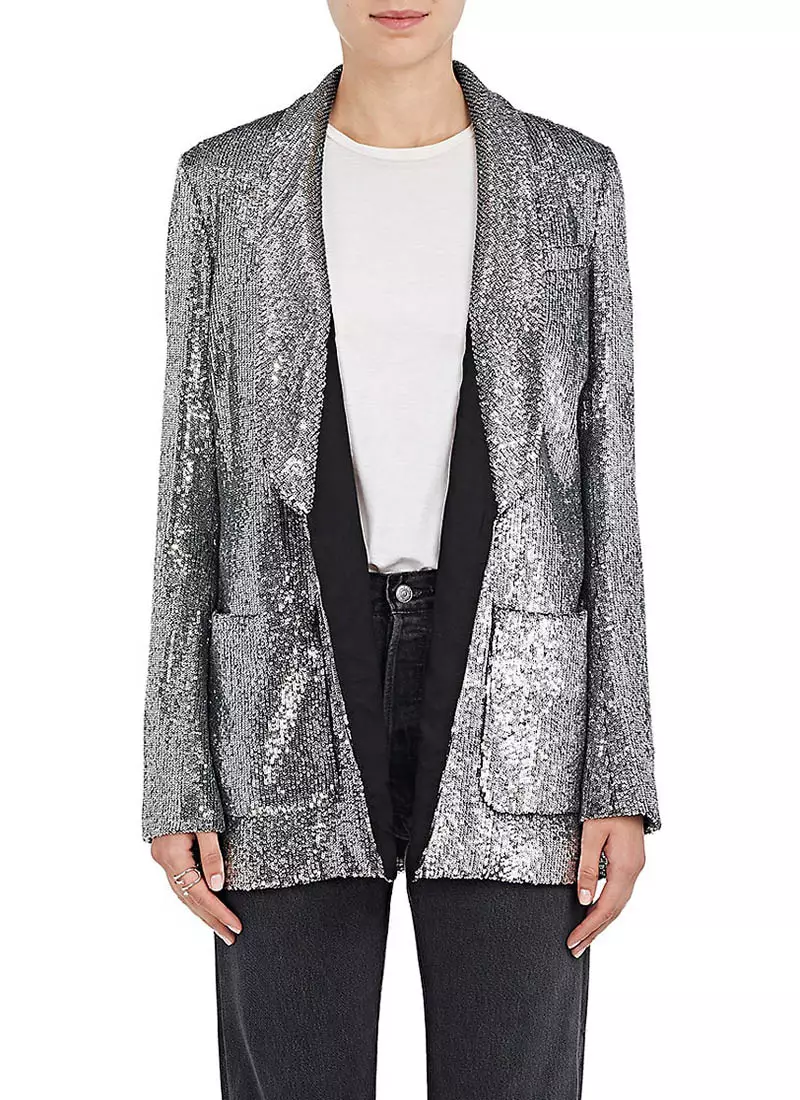 A.L.C. Sequined Open-Front Blazer 695 $