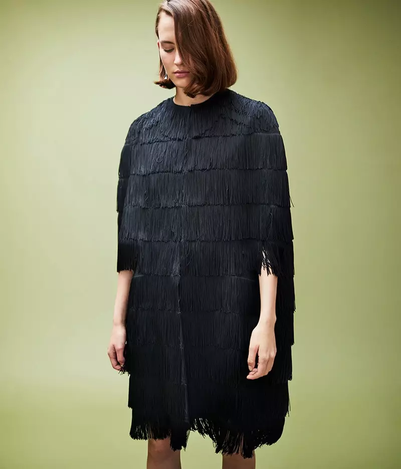 Stella McCartney Tiered Fringe Cape