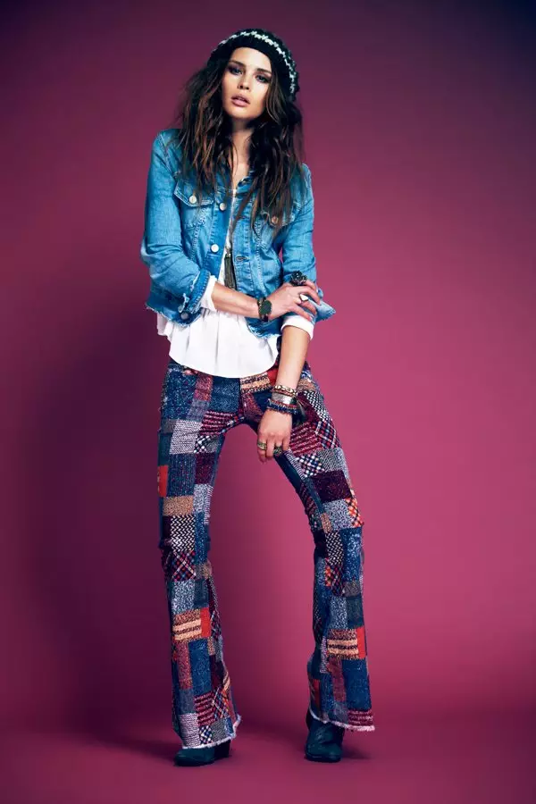 Free People's September Lookbook keskittyy mustalaistyyliin