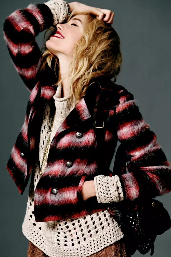 Cora Keegan on Rad in Plaid for Free People's August Lookbook