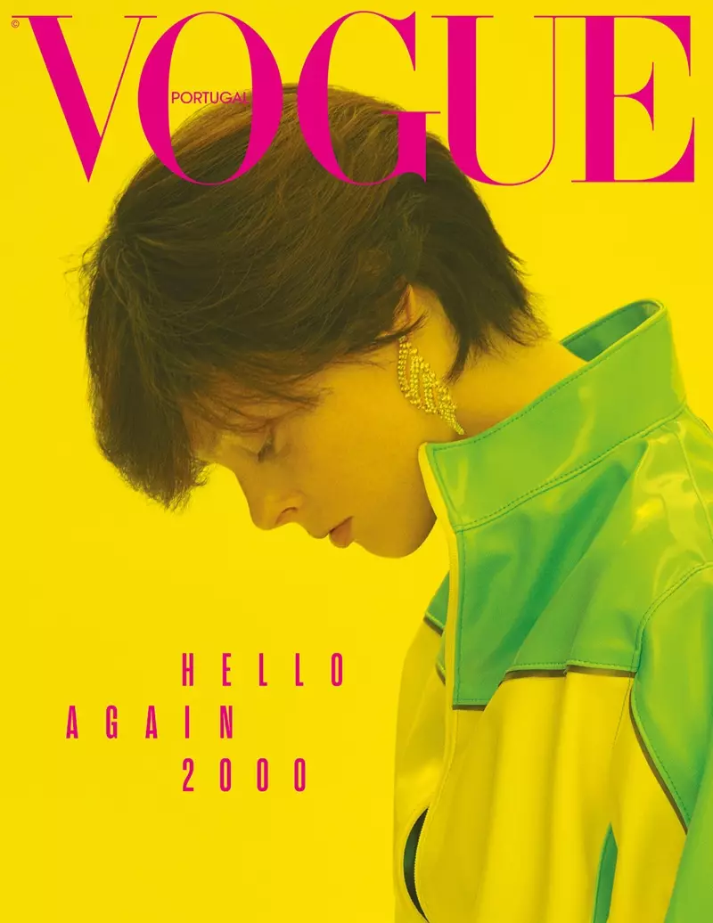 Coco Rocha Channels Throwback Style za Vogue Portugal