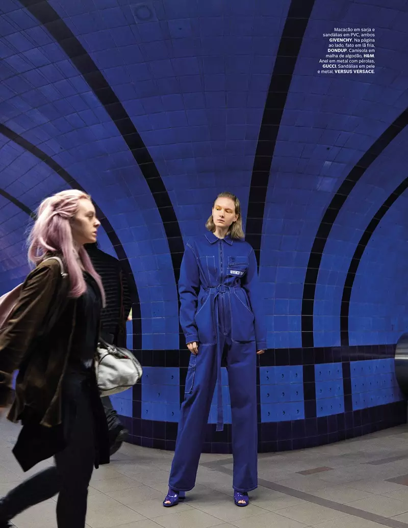 Maja, Lilly e Maga van a dar un paseo elegante en Vogue Portugal