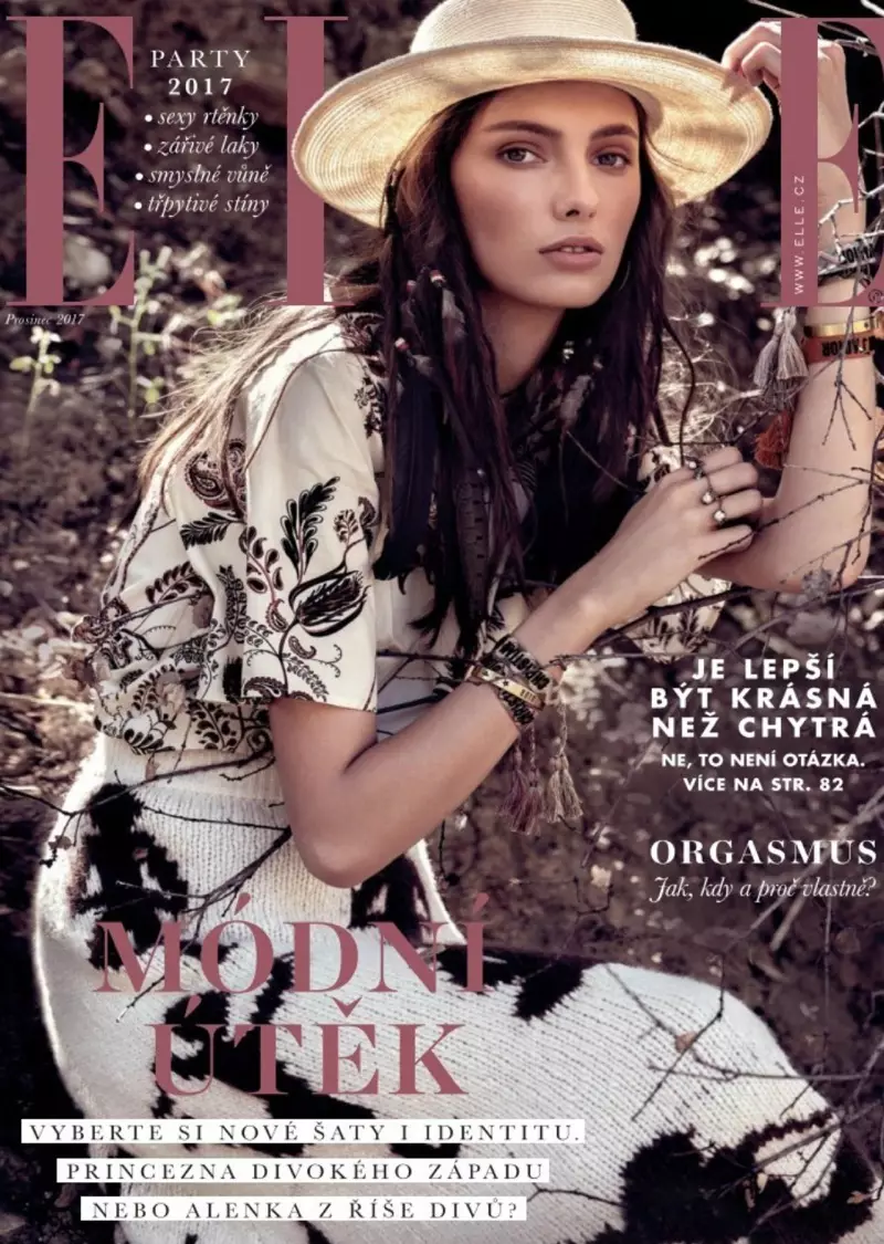 Carol Paes è una ragazza della natura in Dior per ELLE Czech