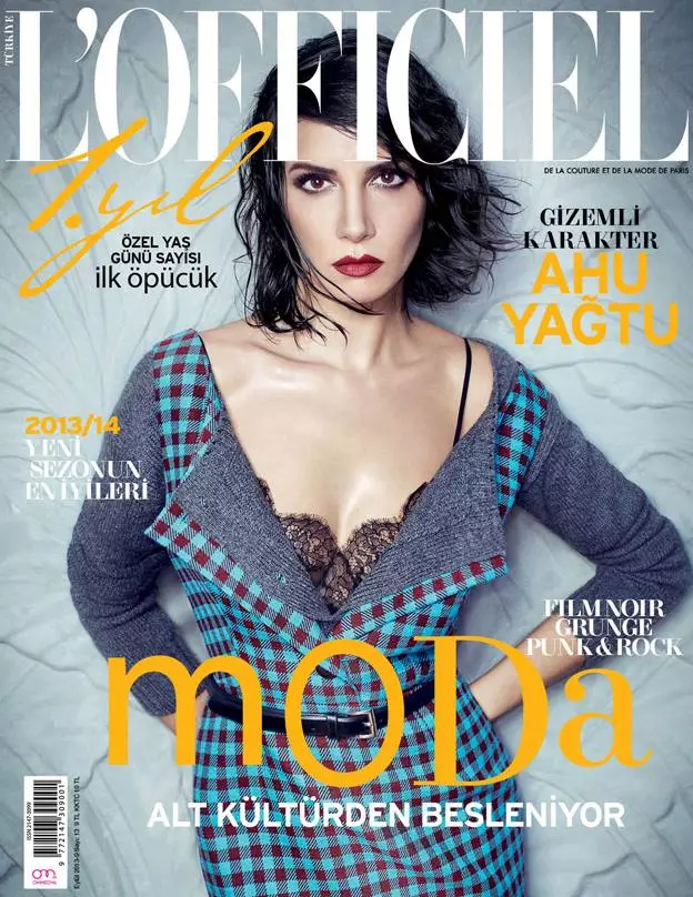 Ahu Yagtu Graces L'Officiel Turkey Sebtembar 2013 waxaa qoray Emre Dogru