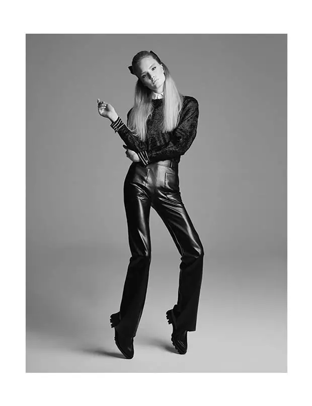 Nag-pose si Henrietta Hellberg para sa Ahmet Unver sa L'Officiel Turkey