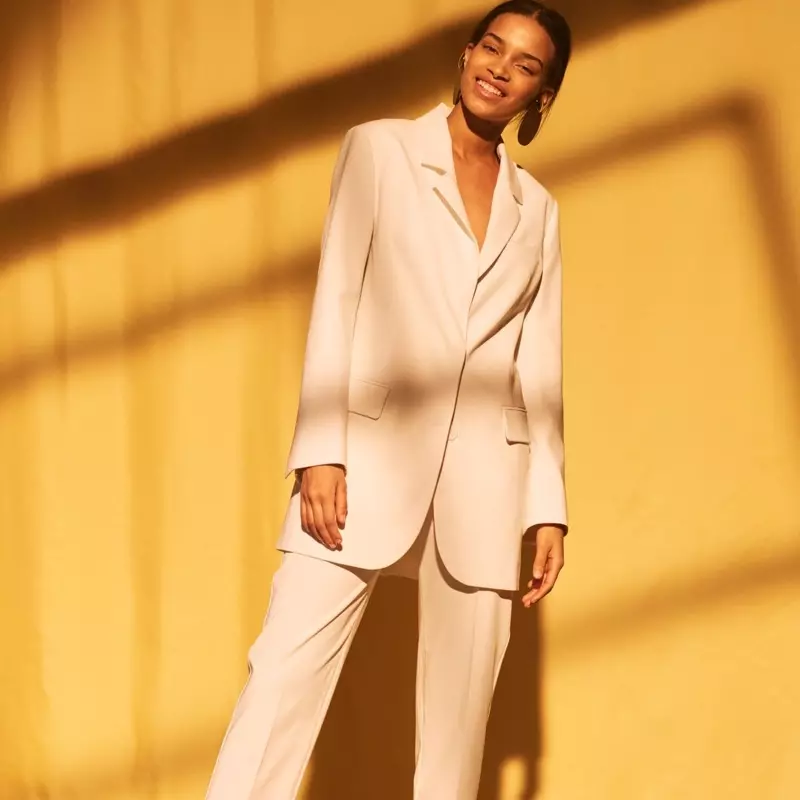 H&M Oversize Blazer và Suit quần