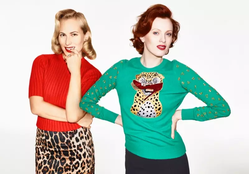 Charlotte Olympia x Karen Elson Save the Childrenセーター（カレン上）