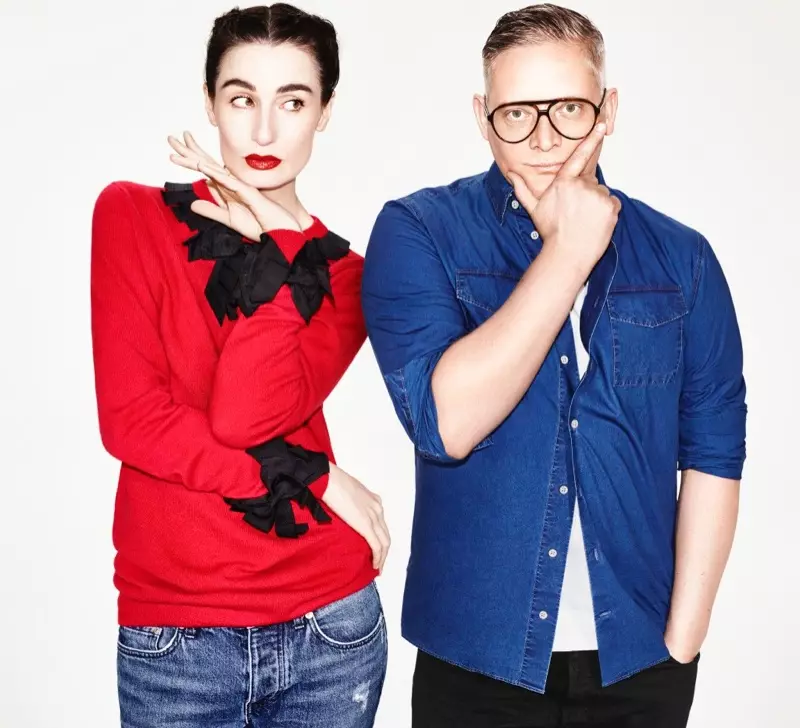 Giles Deacon x Erin O'Connor เสื้อสเวตเตอร์ Save the Children