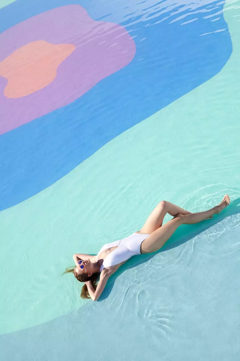 Anna Ewers Soaks up the Summer for Nasty Gal's May Lookbook