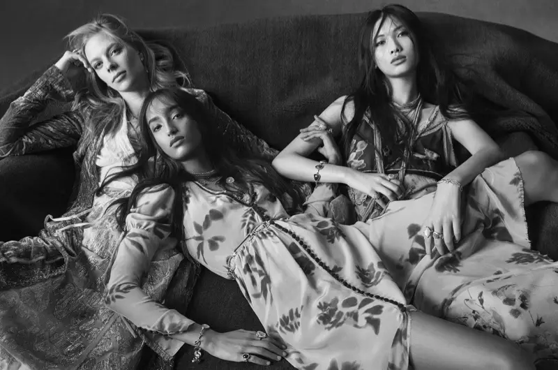 Lexi Boling, Mona Tougaard et Xing stars de la campagne printemps-été 2020 de Zara