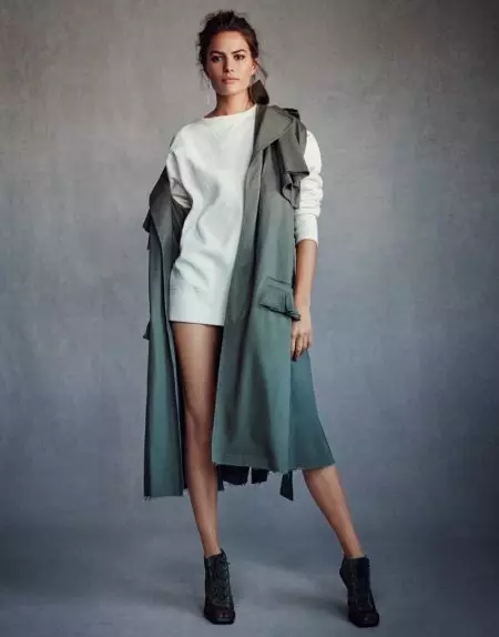 Kinuha ni Cameron Russell ang Utilitarian Trend para sa The Edit