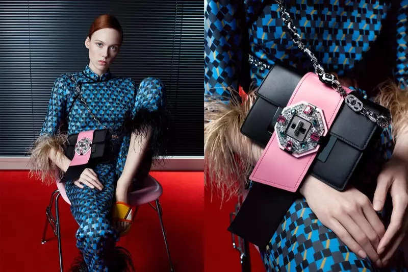 Kiki Willems protagoniza a campaña primavera-verán 2017 de Prada