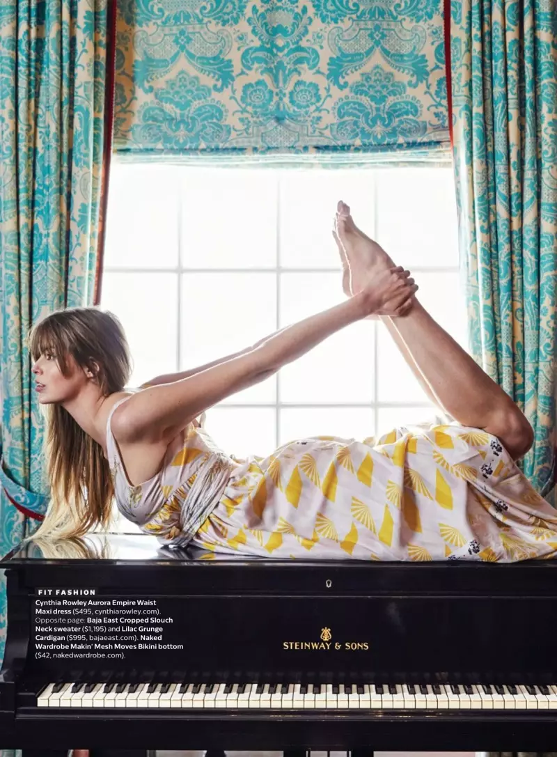 Robyn Lawley Menunjukkan Pergerakan Yoganya untuk Majalah Shape