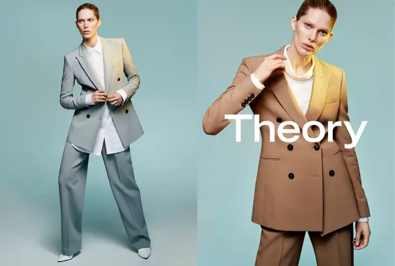 Iselin Steiro pas by Theory se herfs-winter 2017-veldtog