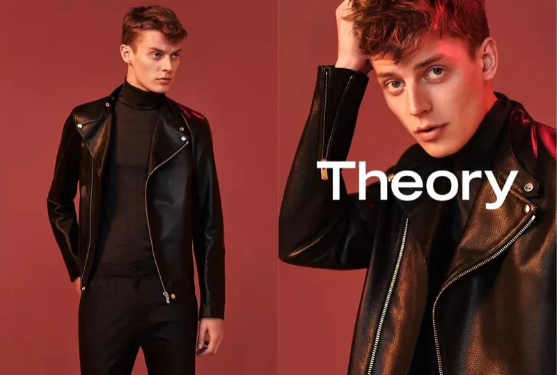 Janis Ancens lidera a campaña outono-inverno 2017 de Theory