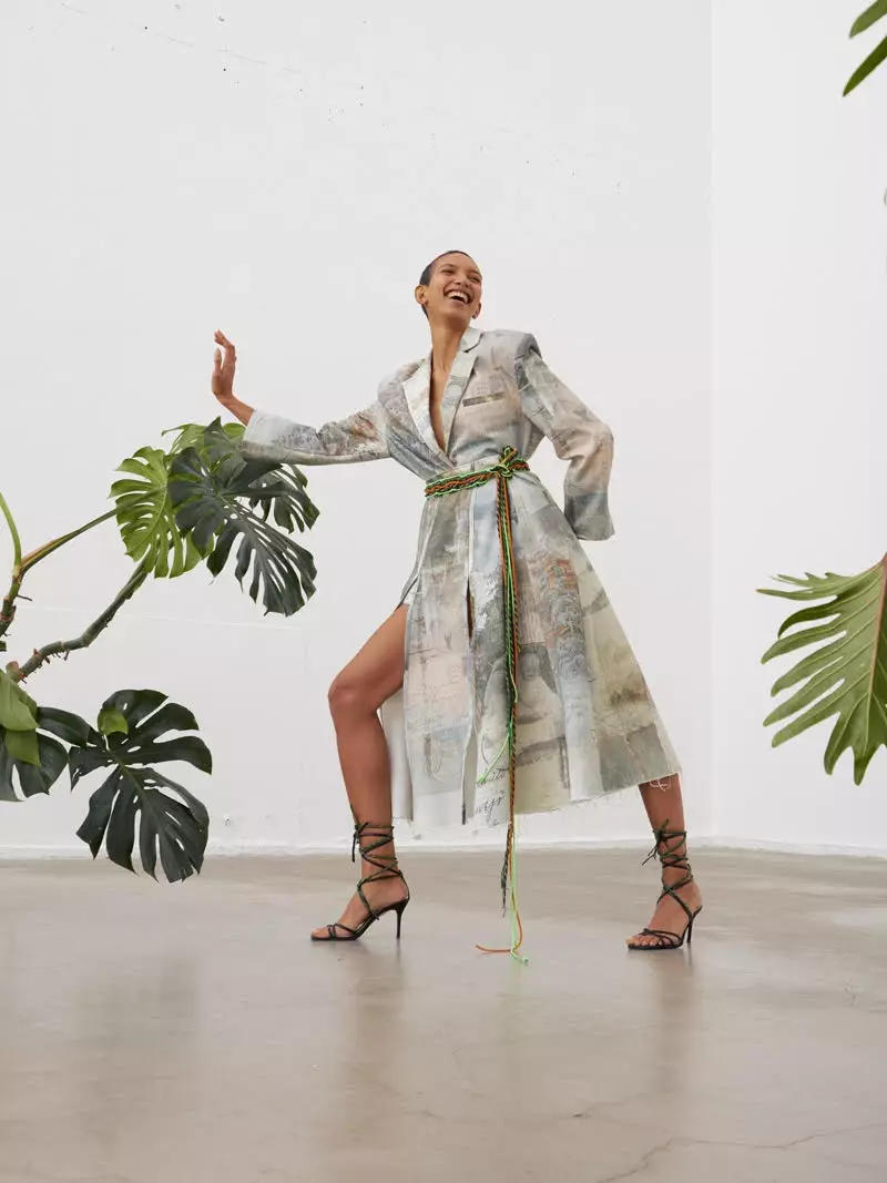 Pia & Camilla Pose hauv Sustainable Styles rau ELLE Sweden