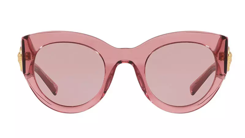 Versace prozirne ružičaste sunčane naočale 295 dolara