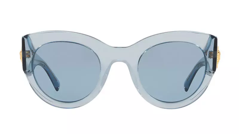 Versace prozirne plave sunčane naočale 295 dolara