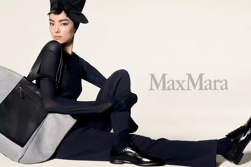 Fei Fei Sun estrela a campanha pré-outono 2018 da Max Mara