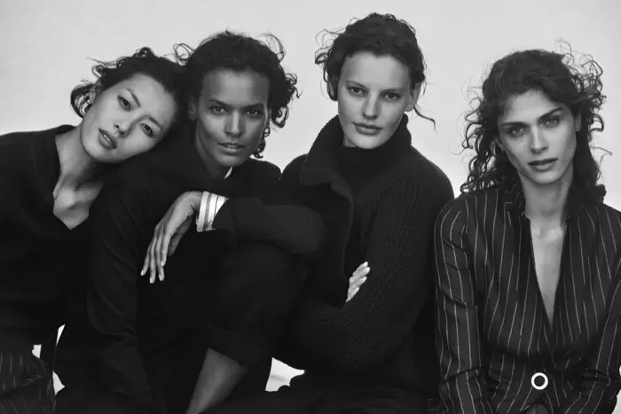 Giorgio Armani သည် ဆောင်းဦးရာသီ 2016 New Normal campaign ကို ထုတ်ဖော်ပြသခဲ့သည်။