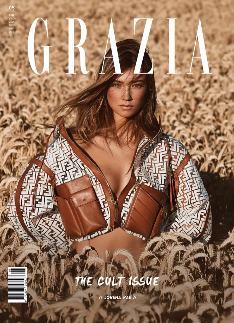 Lorena Rae é uma beleza natural para Grazia Austrália