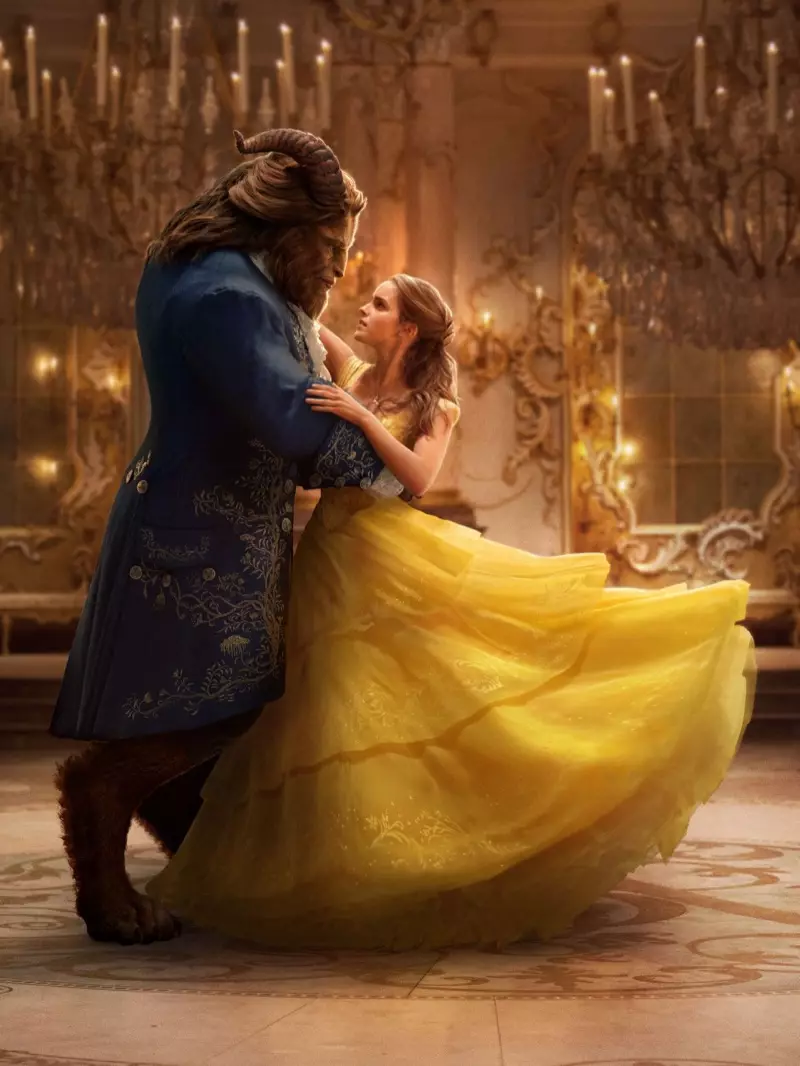 Dan Stevens និង Emma Watson រាំក្នុងរឿង Beauty and the Beast នៅឡើយ។ រូបថត៖ Disney