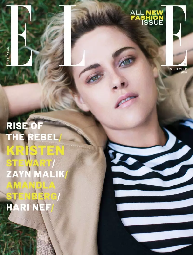 Kristen Stewart ee ELLE UK Sebtembar 2016 Daboolka