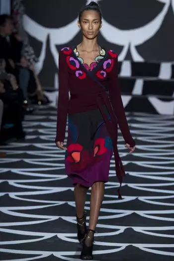 Diane von Fürstenberg Herbst/Winter 2014 | New Yorker Modewoche