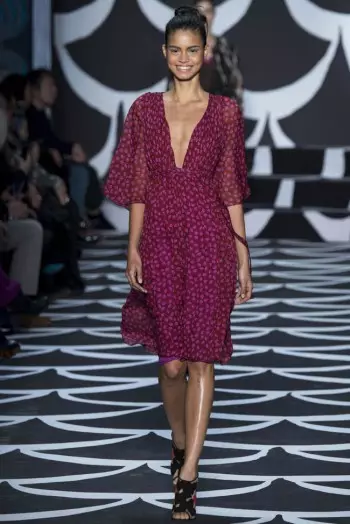 Diane von Furstenberg Aŭtuno/Vintro 2014 | Novjorka Modsemajno