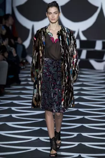 Diane von Furstenberg Sonbahar/Kış 2014 | New York Moda Haftası