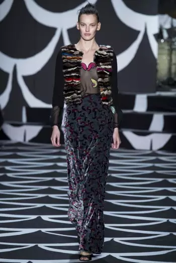 Diane von Fürstenberg Herbst/Winter 2014 | New Yorker Modewoche