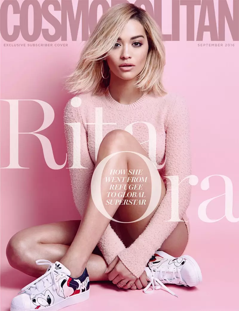 Rita Ora na naslovnici Cosmopolitan UK iz rujna 2016