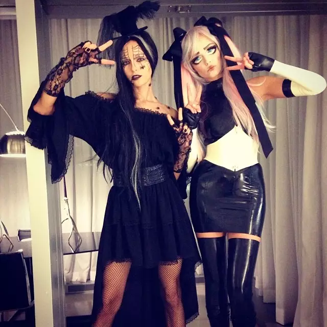 Halloween zoriontsua! Ikusi Heidi Klum, Natasha Poly + Modelo gehiago beren jantzietan