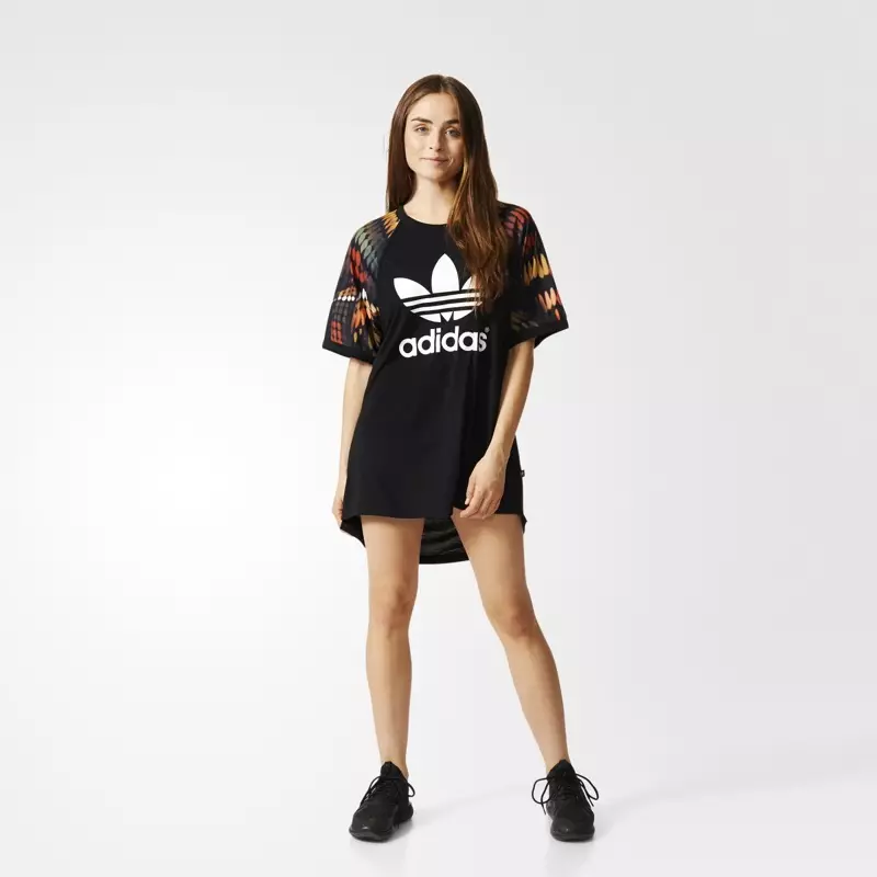 adidas Originals Rita Ora Cutout T-Shirt Dress